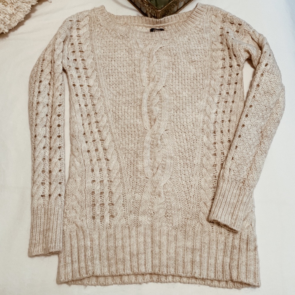 Cream Knit Sweater